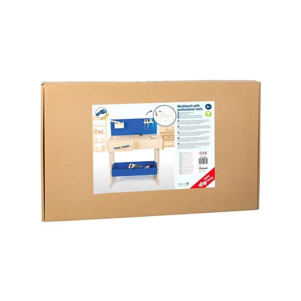 Set dječjeg drvenog radnog stola s alatima Legler Workbench-image-2