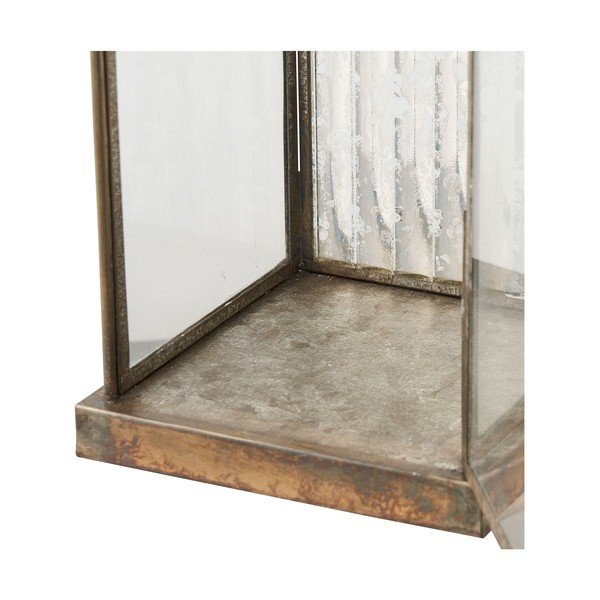 Metalna/staklena lanterna (visina 49 cm) Herslev – House Nordic-image-3