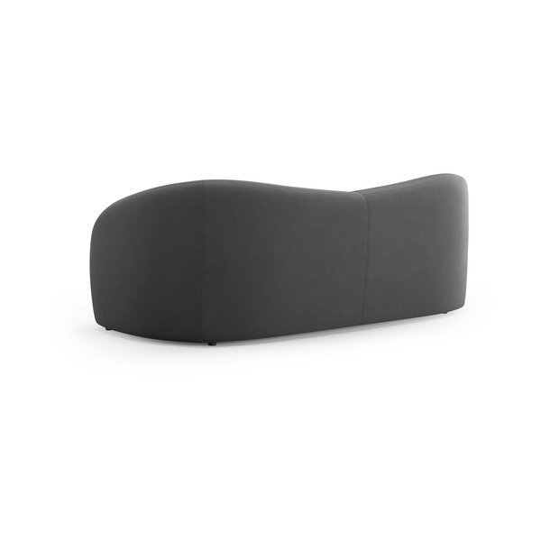 Siva baršunasta sofa 197 cm Santi – Interieurs 86-image-3