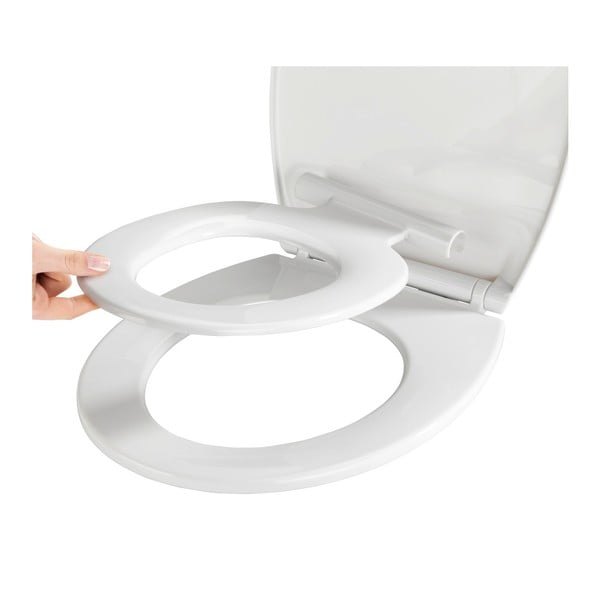 WC sjedalo 2 u 1 sa sjedalom za djecu Wenko Syros, 44 x 37,5 cm-image-1