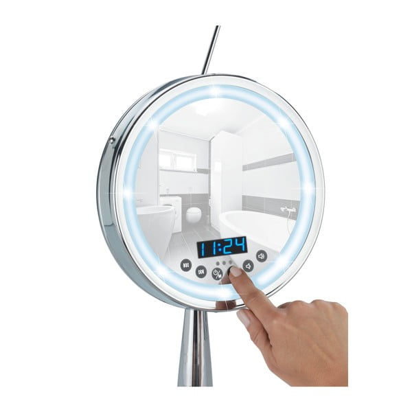 Stolno zrcalo s povećalom s LED svjetlom i Wenko Imperial radiom-image-2