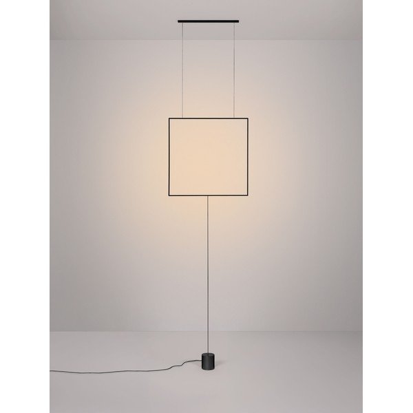 Mat crna metalna LED stojeća svjetiljka (visina 392 cm) Dahlia – Nova Luce-image-2