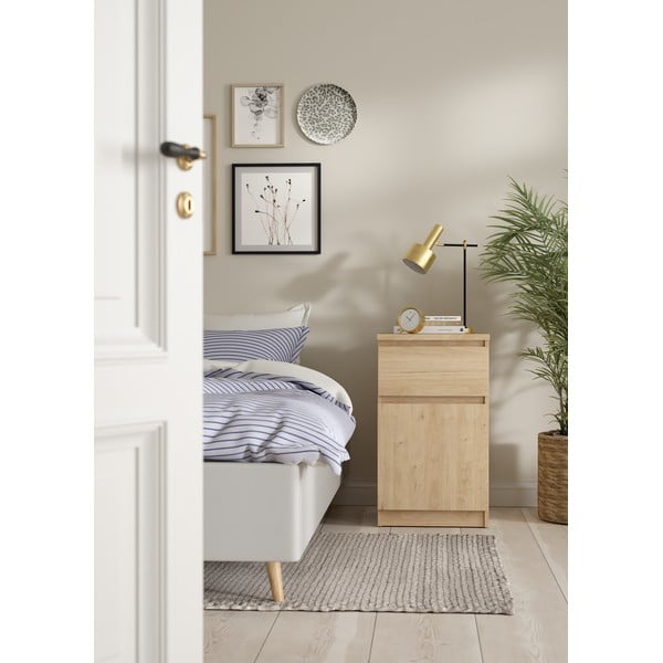 Noćni ormarić u prirodnoj boji Naia – Tvilum-image-1