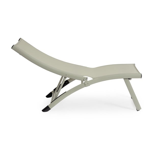 Smeđe-siva metalna vrtna ležaljka Taylor – Bizzotto-image-2