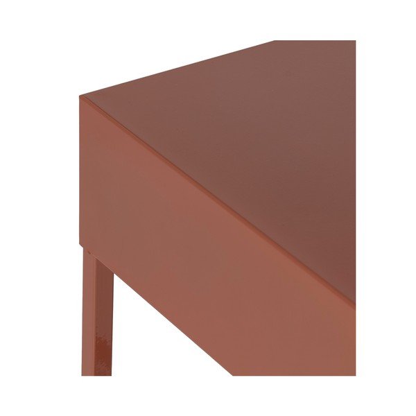 Noćni ormarić boje terakote Nara – Ixia-image-4