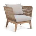 Bež fotelja Kave Home Bellano