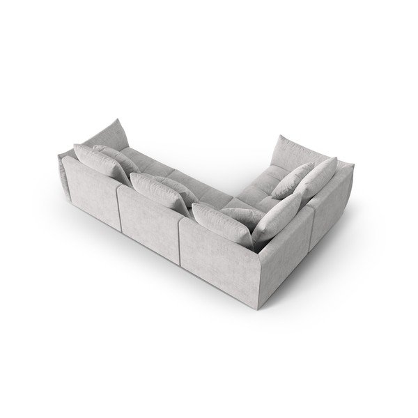 Svijetlo siva kutna garnitura (s lijevim kutom) Bloom – Micadoni Home-image-3