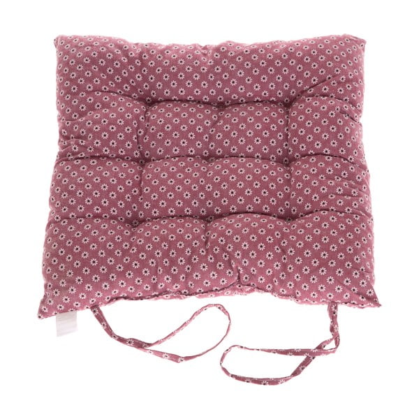 Ružičasti jastuk za sjedenje na stolici Dakls Fiona, 40 x 40 cm
