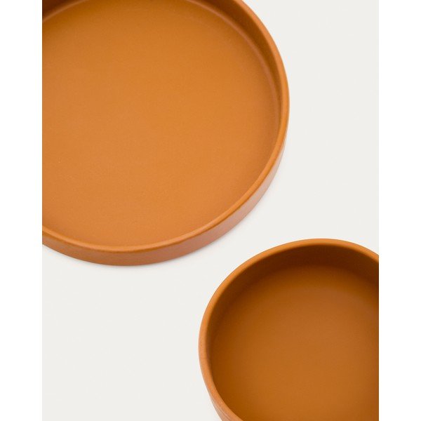 Silikonski dječji set posuđa 2 kom Lili – Kave Home-image-4