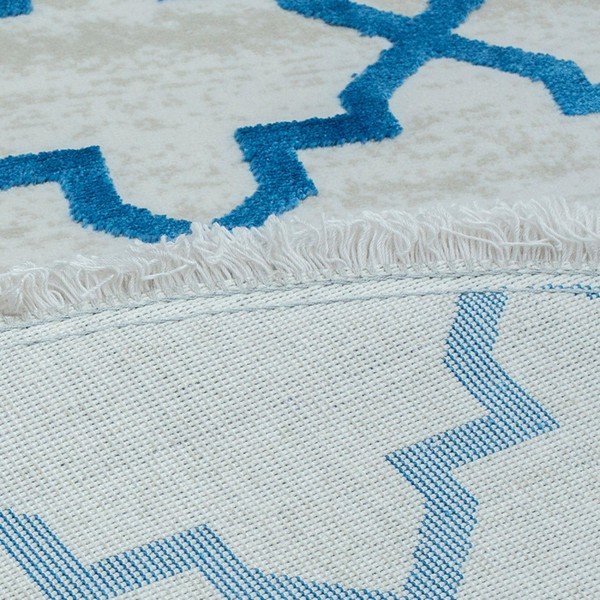 Tepih Rusallo Azul, ⌀ 150 cm-image-1