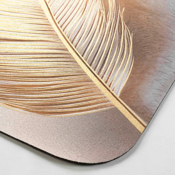 Svjetlo smeđa kupaonska prostirka 50x120 cm Angelica – douceur d'intérieur-image-3