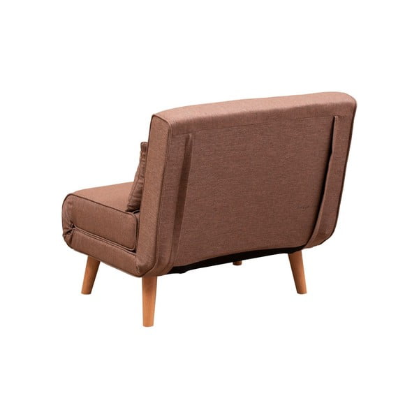 Smeđa fotelja Folde – Artie-image-2