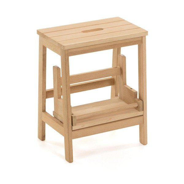 Stolac od masivne breze u prirodnoj boji Nell – Kave Home-image-3