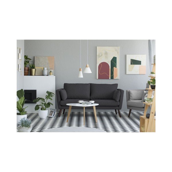 Tamno siva trosjeda kauč Mazzini Sofas Elena-image-3