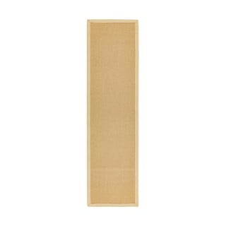 Bež staza za tepih 240x68 cm Sisal - Asiatic Carpets