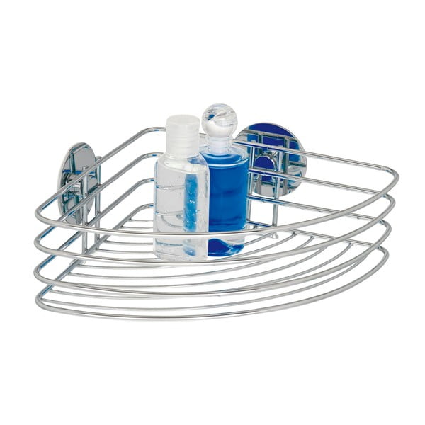 Samodržeća kutna polica Wenko Turbo-Loc, 20 x 26,5 cm