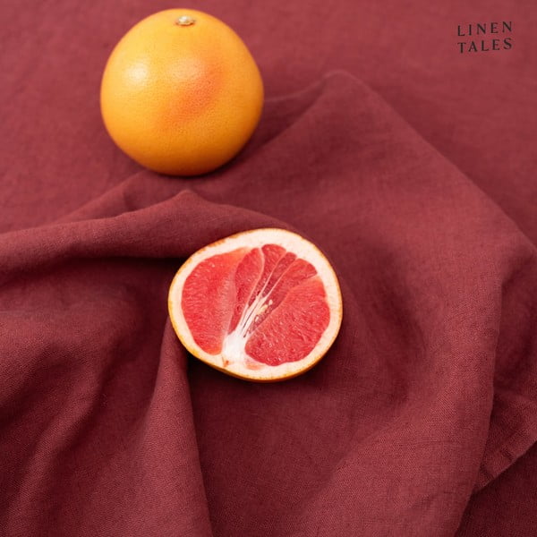 Laneni ubrusi u setu 2 kom 40x40 cm Marsala – Linen Tales-image-4