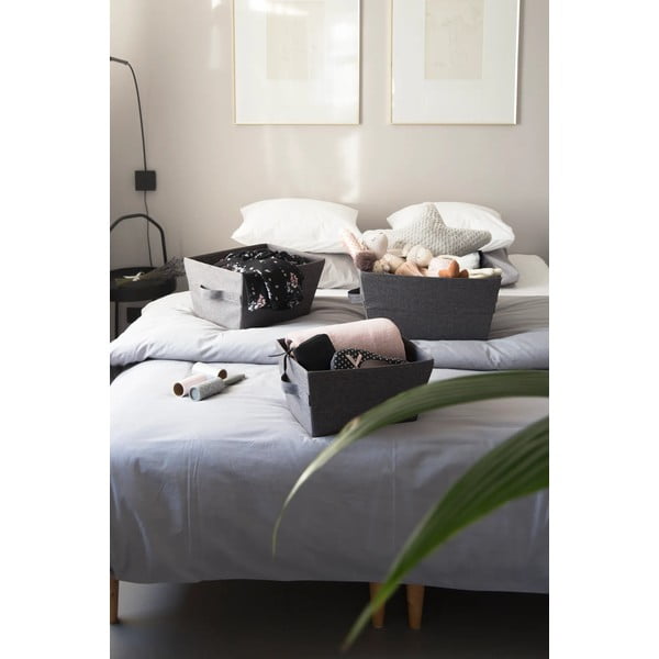 Tekstilna košara za skladištenje 26x35x19 cm Soft Storage – Bigso Box of Sweden-image-1