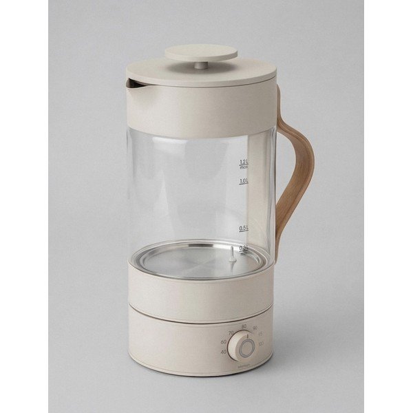Bež stakleno kuhalo za vodu 1,2 l Emma – Stelton-image-3
