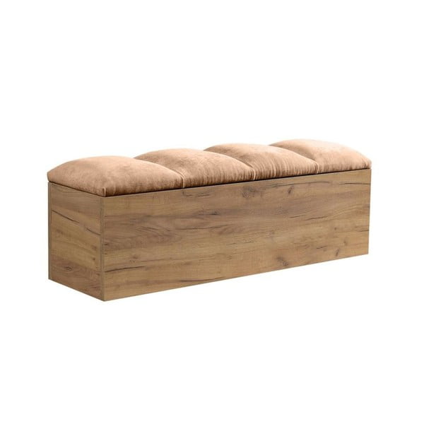 Svijetlo ružičasta/u prirodnoj boji klupa Kumo – Bobochic Paris