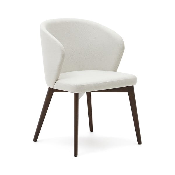 Krem podstavljena blagovaonska stolica Darice – Kave Home