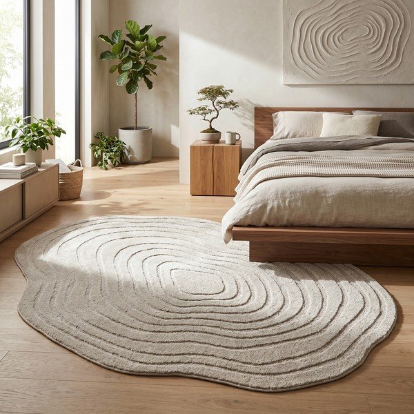 Bež tepih 160x230 cm Pebble – ESTE-image-1