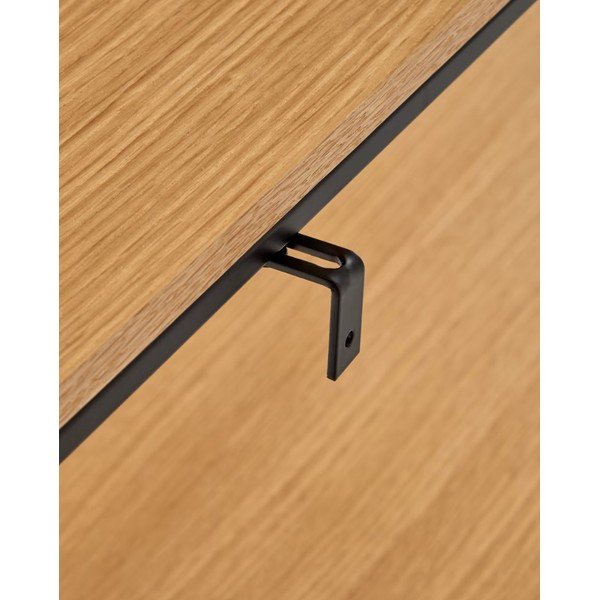Konzolni stol u dekoru hrasta 120x30 cm Yona - Kave Home-image-4