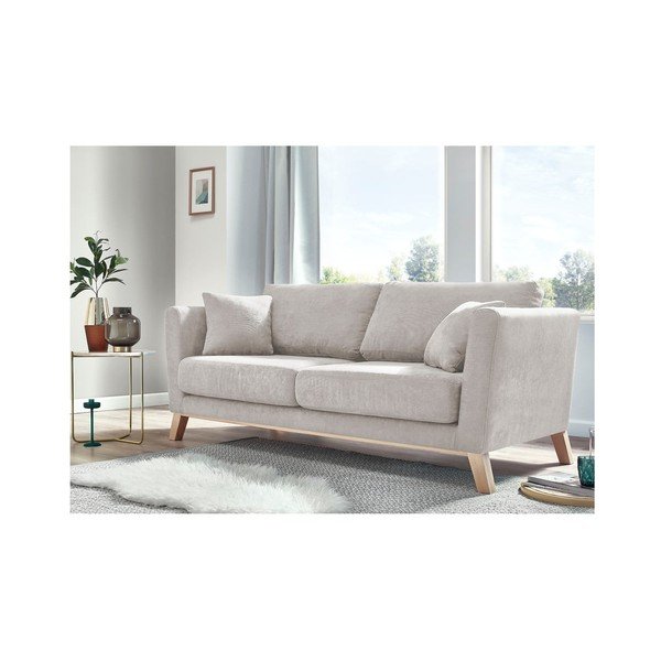 Krem bijela sofa Bobochic Paris Doblo-image-4