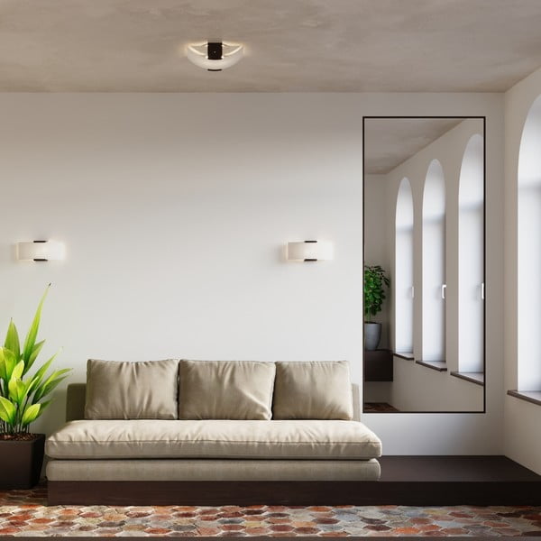 Bijela zidna lampa Eva – Sollux-image-4