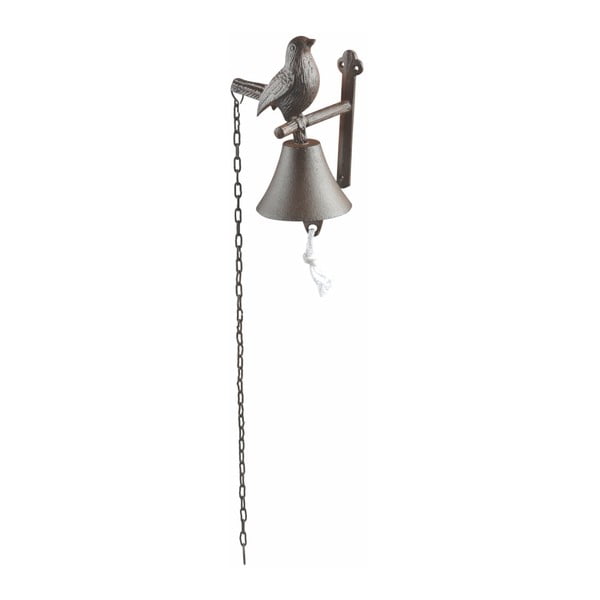 Zidno zvono od lijevanog željeza s motivom ptice Esschert Design Cutie Bird