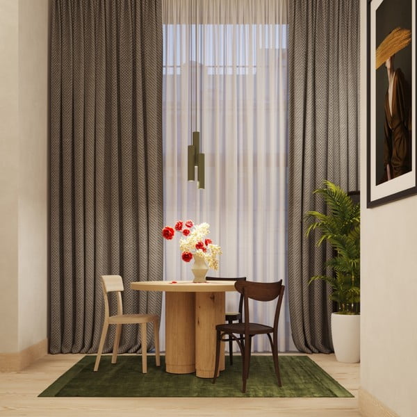 Zelena viseća svjetiljka ø 19,5 cm Castro – Sollux-image-4