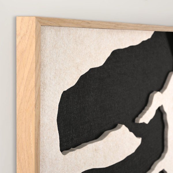 3D slika s okvirom/akustična 90x120 cm Frequency 2 – Malerifabrikken-image-2