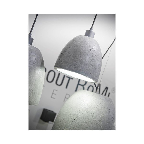 Viseća lampa od betona Citylights Malaga, ⌀ 21 cm-image-1