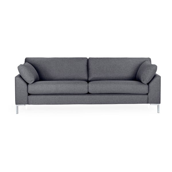 Tamno siva sofa Scandic Garda, 225 cm
