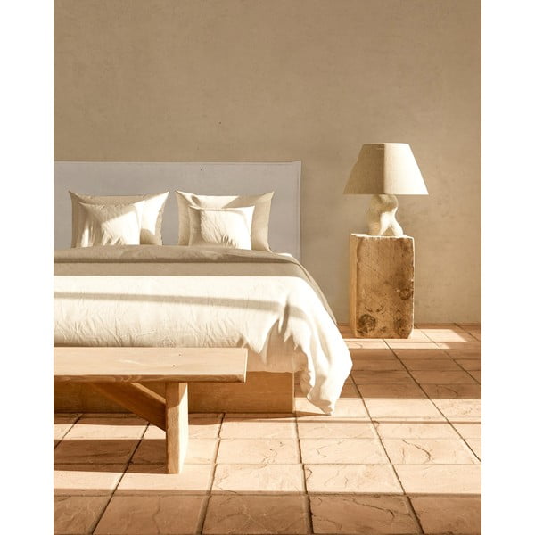 Bež tapecirano uzglavlje 160x100 cm Edmond - Really Nice Things-image-1