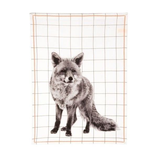 Kuhinjski ručnik Grid Fox, 50x70 cm