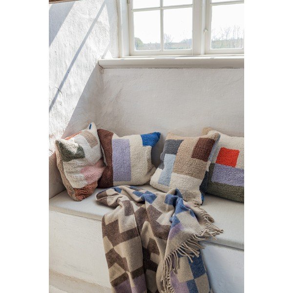 Pamučna ukrasna jastučnica 50x50 cm Brick – Mette Ditmer Denmark-image-1