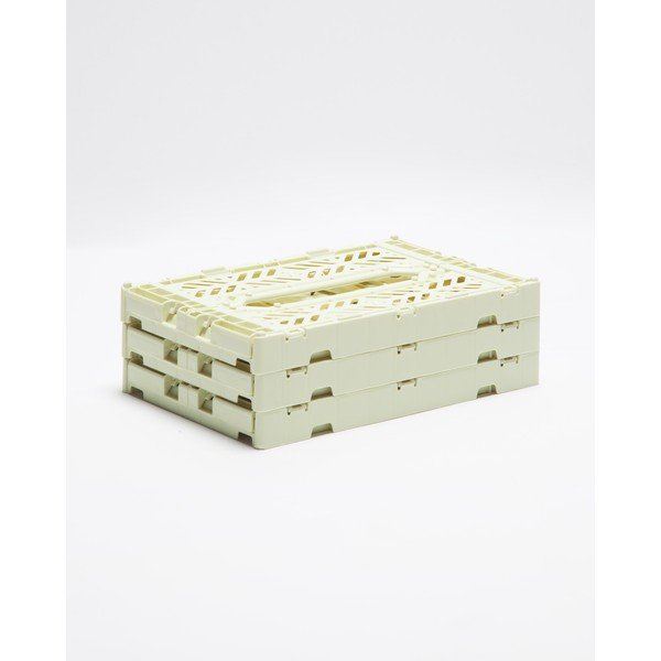 Set od 3 žute kutije za pohranu Little Nice Things Caja-image-2