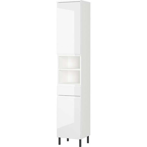 Bijeli visoki kupaonski ormarić 34x190 cm Salinas - Germania-image-1