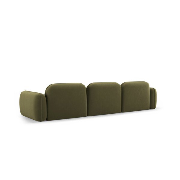 Zelena baršunasta sofa 320 cm Audrey – Interieurs 86-image-3