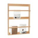 Polica s više razina/za fotografije od punog hrasta u prirodnoj boji 74 cm Display – Hübsch