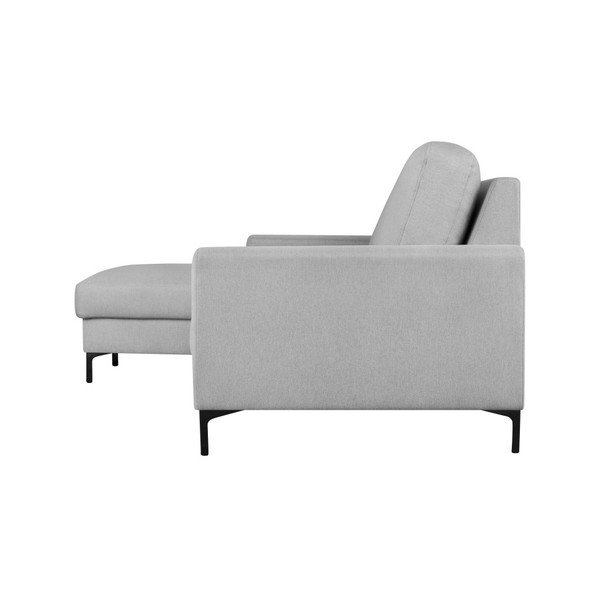 Svijetlo siva kutna garnitura Cosmopolitan design Atlanta, desni kut-image-3
