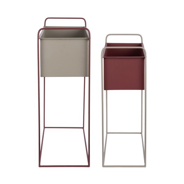 Metalni stalci za tegle za cvijeće u setu 2 kom (visina 65 cm) Reina – PT LIVING-image-4