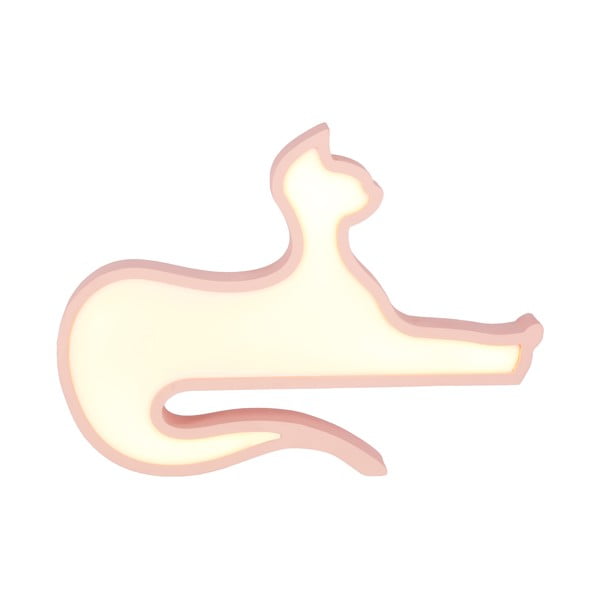 Ružičasta dječja lampa Cat - Candellux Lighting-image-2