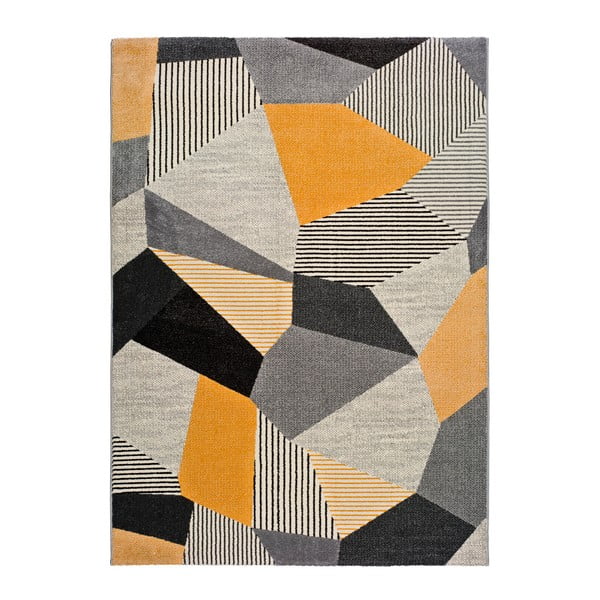 Narančasto-sivi tepih Universal Gladys Sarro, 60 x 120 cm