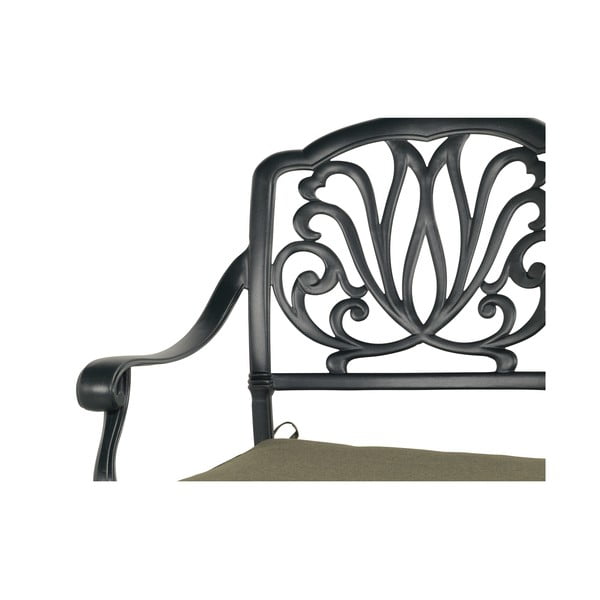 Metalna vrtna klupa u brončanoj boji Amalfi – Hartman-image-2