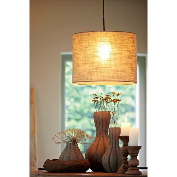Bež sjenilo ø 50 cm Caden – Light & Living-image-1