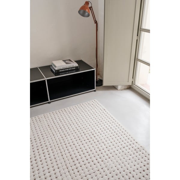 Periv/ručno rađen vunen tepih boje slonovače 170x240 cm Unexpected Wool – Lorena Canals-image-4