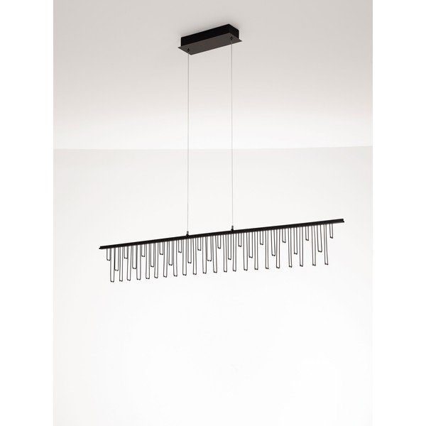 LED viseća svjetiljka aluminijska s mogućnosti zatamnjivanja u sjajno srebrnoj boji Stellar – Nova Luce-image-4