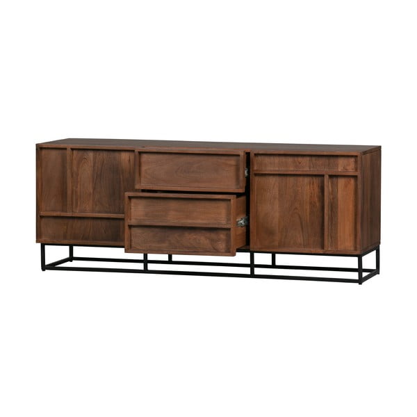 Smeđa TV komoda od mangovog drveta WOOOD Forrest-image-3